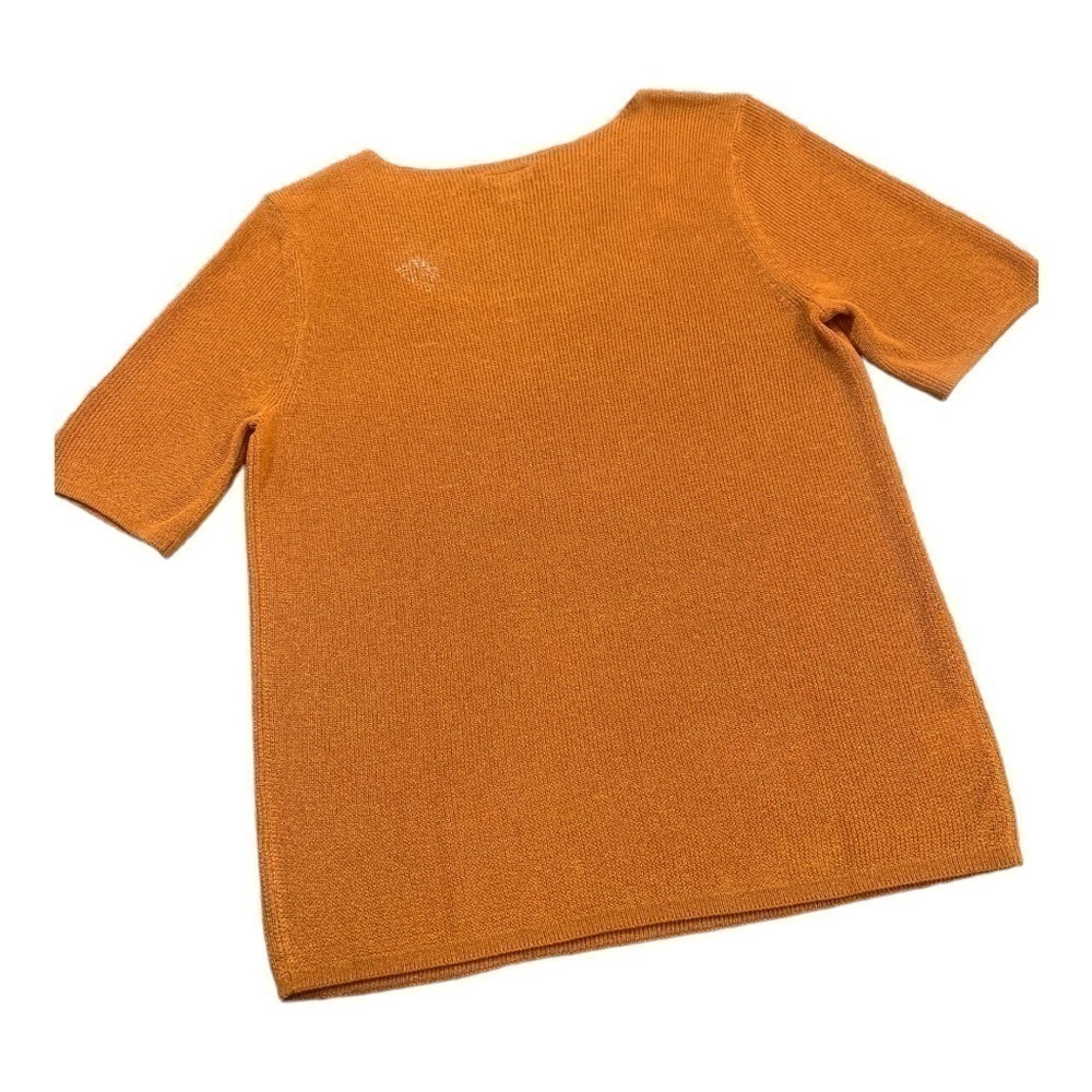 Ann Taylor Factory Petite Large Orange - Picture 2 of 6